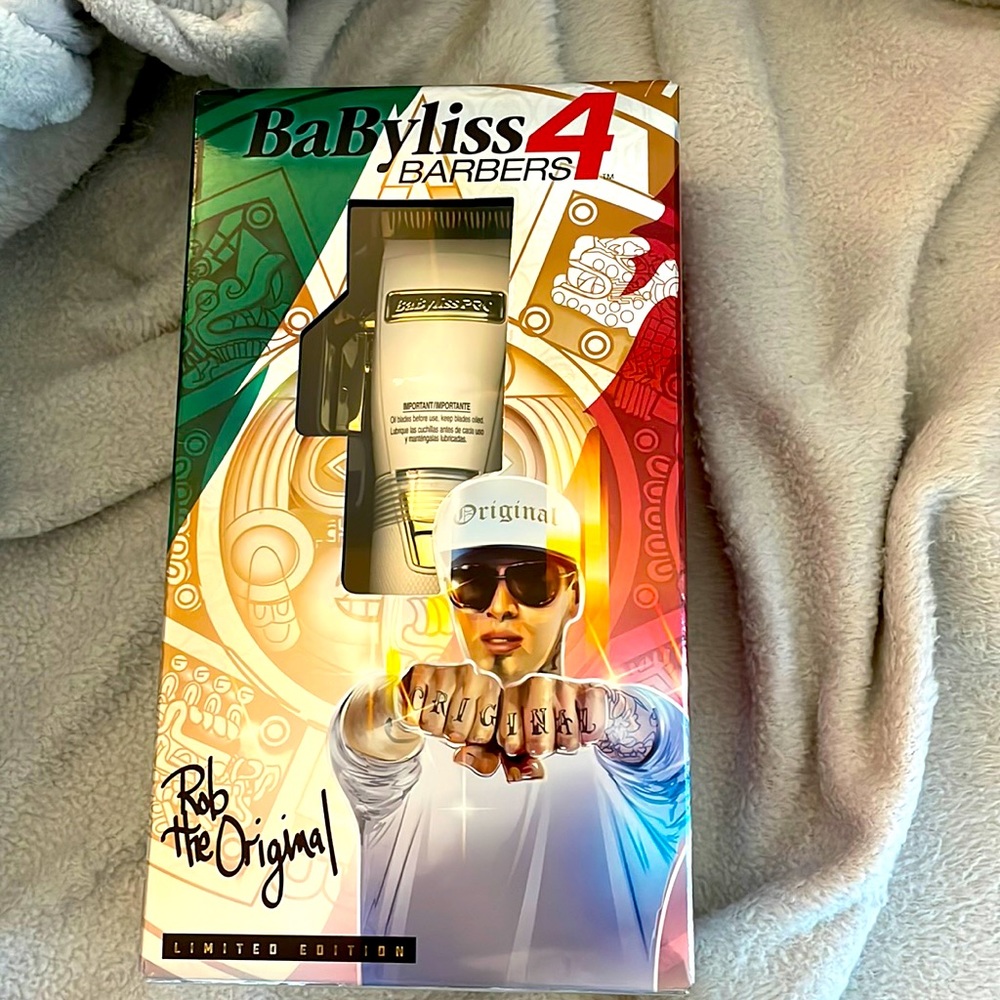 BaBylissPRO limited edition Rob The Original clipper. BRAND NEW/never opened.